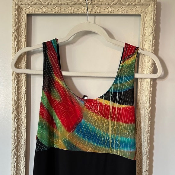 GITANE PRÊT À PORTER | Y2K Multicolor Sleeveless Dress - Picture 3 of 11